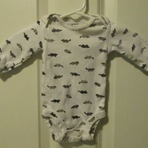 Carters Unisex Newborn Raccoon Bodysuit